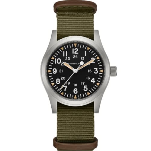 Hamilton Khaki Field Mechanical 42 Black