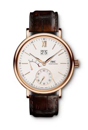 IWC Schaffhausen Portofino Hand-Wound Big Date Red Gold