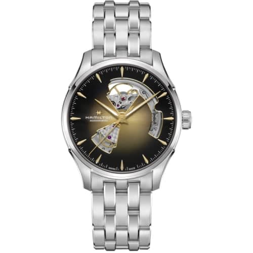Hamilton Jazzmaster Open Heart 40 Stainless Steel / Champagne Gradient / Bracelet