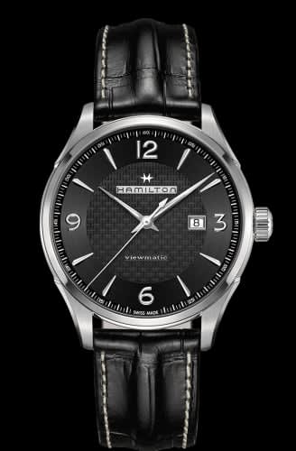 Hamilton Jazzmaster Viewmatic Auto 44 Stainless Steel / Black