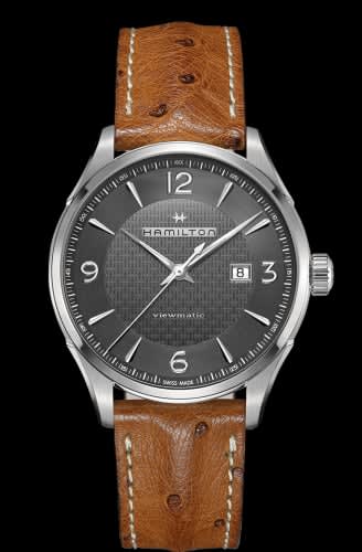 Hamilton Jazzmaster Viewmatic Auto 44 Stainless Steel / Grey