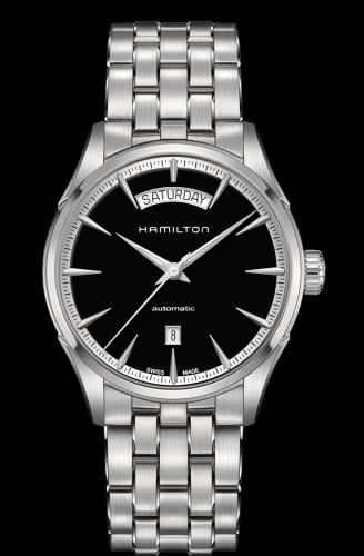 Hamilton Jazzmaster 42 Day Date Stainless Steel / Black / Bracelet