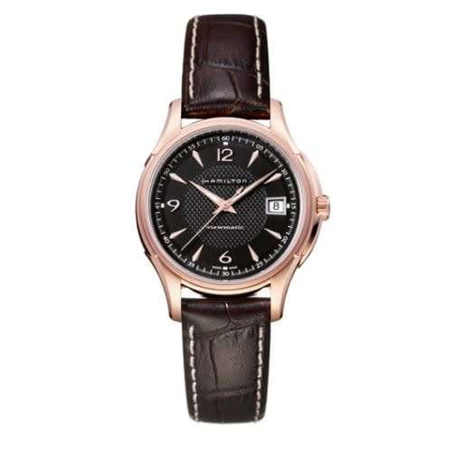 Hamilton Jazzmaster Viewmatic 37mm Black Dial PVD Gold