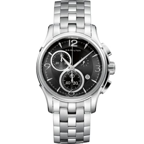 Hamilton Jazzmaster Chrono Quartz 42 Stainless Steel / Black / Bracelet