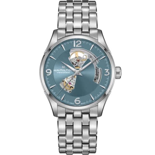 Hamilton Jazzmaster Open Heart 42 Stainless Steel / Blue / Bracelet