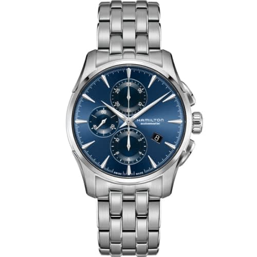 Hamilton Jazzmaster Auto Chrono 42 Stainless Steel / Blue / Bracelet