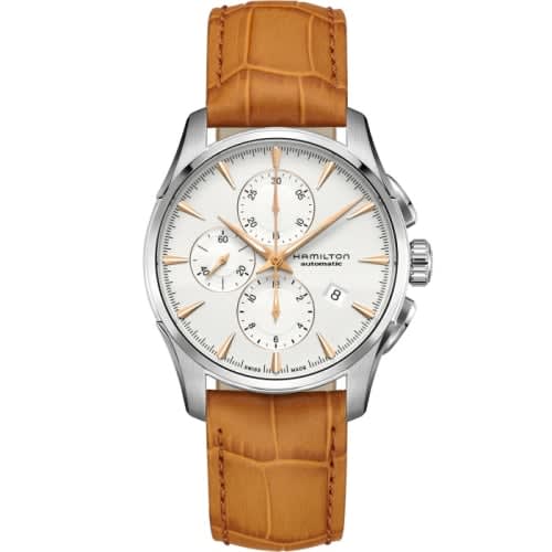 Hamilton Jazzmaster Auto Chrono 42 Stainless Steel / Silver