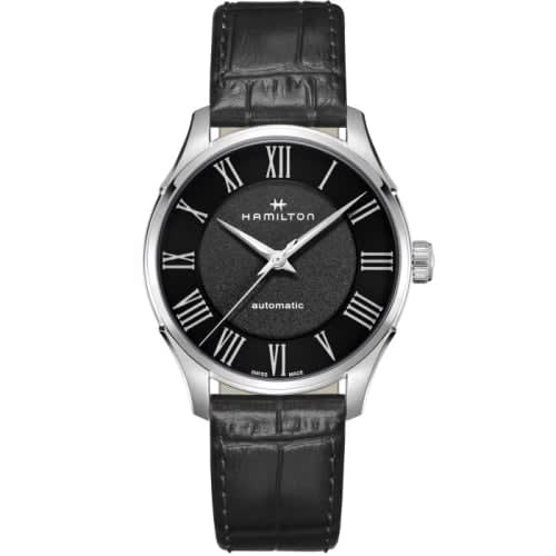 Hamilton Jazzmaster Auto 40 Stainless Steel / Black