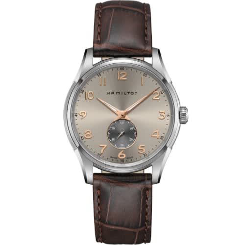 Hamilton Jazzmaster Thinline Small Second Quartz Stainless Steel / Grey