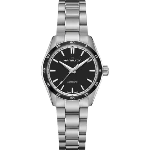 Hamilton Jazzmaster Performer Auto 34 Stainless Steel / Black / Bracelet
