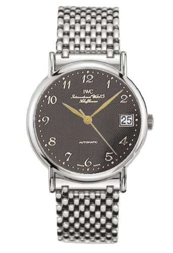 IWC Schaffhausen Portofino Automatic Stainless Steel / Black - Breguet / Bracelet