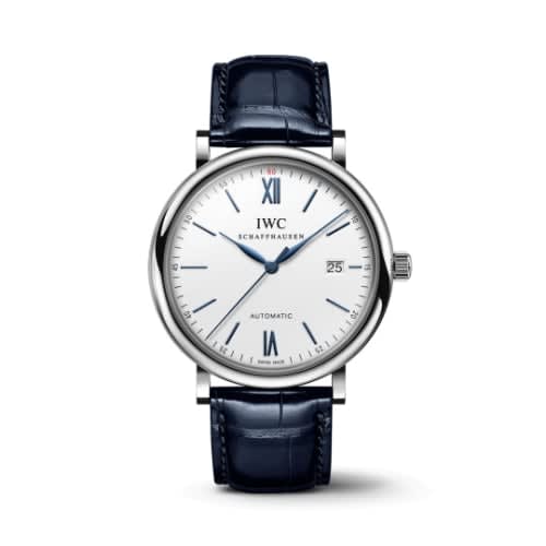 IWC Schaffhausen Portofino Automatic Stainless Steel / Silver - Blue