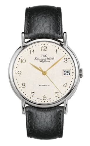 IWC Schaffhausen Portofino Automatic Stainless Steel / Silver - Breguet / Strap