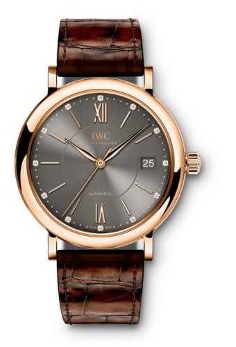 IWC Schaffhausen Portofino Automatic 37 Red Gold / Ardoise
