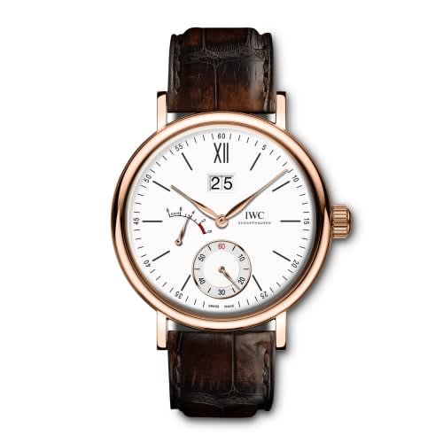 IWC Schaffhausen Portofino Hand-Wound Big Date Red Gold / Bucherer