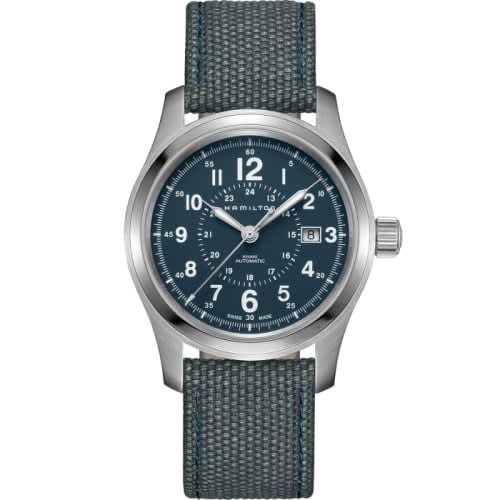 Hamilton Khaki Field Auto 42 Stainless Steel / Green
