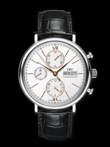 IWC Schaffhausen Portofino Chronograph Stainless Steel / Silver