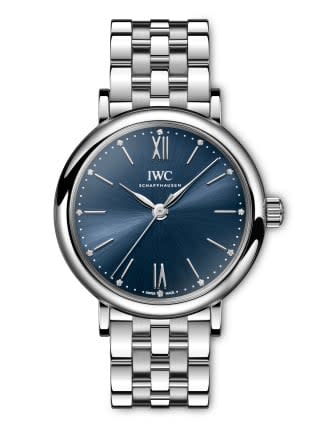 IWC Schaffhausen Portofino 34 Stainless Steel / Blue / Bracelet