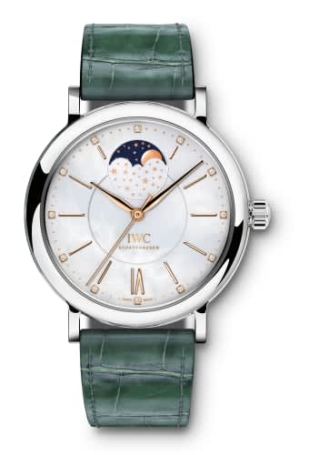 IWC Schaffhausen Portofino Automatic Moon Phase 37 Stainless Steel / MOP