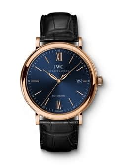 IWC Schaffhausen Portofino Automatic Red Gold / Blue