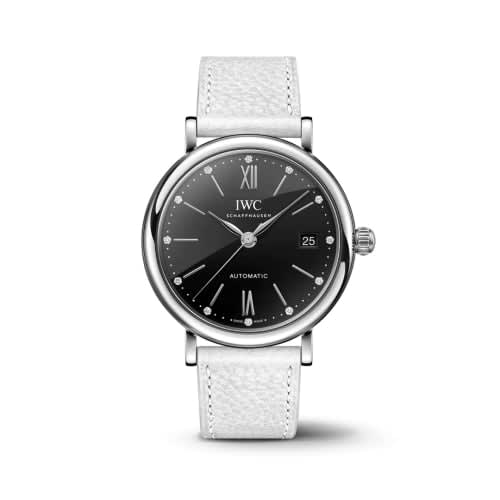 IWC Schaffhausen Portofino Automatic 37 Stainless Steel / Black