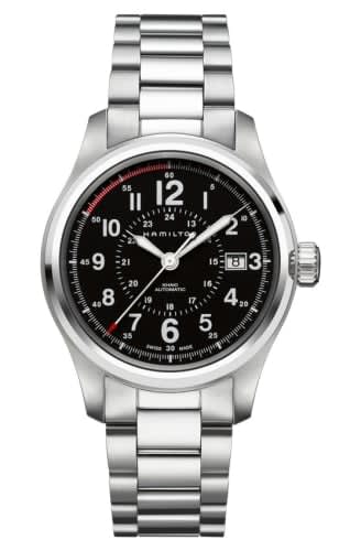 Hamilton Khaki Field Automatic Stainless Steel / Black / Bracelet