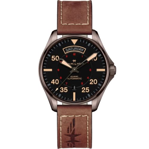 Hamilton Khaki Pilot Day Date PVD / Black