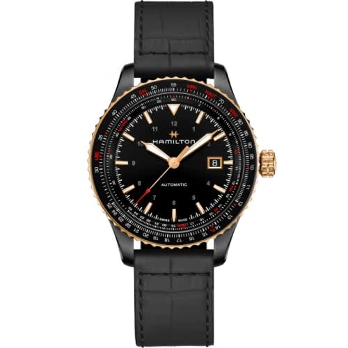 Hamilton Khaki Aviation Converter Auto PVD / Rose Gold / Black