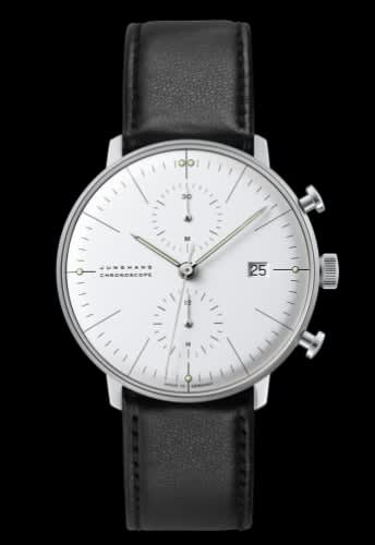 Junghans Max Bill Chronoscope Silver Stick