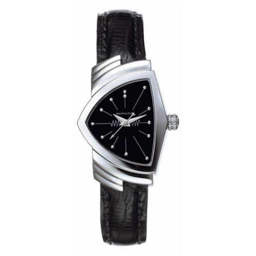 Hamilton Ventura Quartz 24 Stainless Steel / Black
