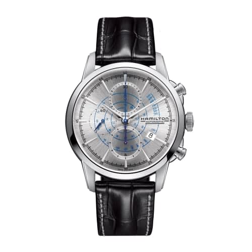 Hamilton Railroad 44 Chrono Stainless Steel / Silver