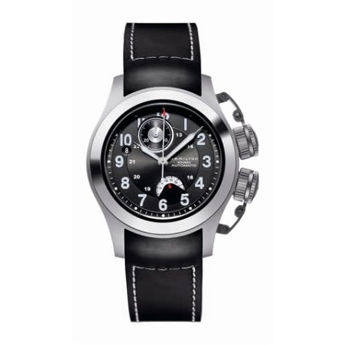 Hamilton Frogman Auto Chrono 43 Titanium / Black