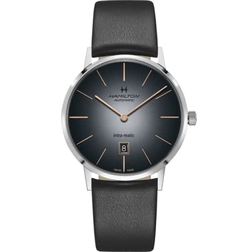 Hamilton Intra-Matic 42 Stainless Steel / Grey
