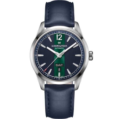 Hamilton Broadway Day Date Automatic Steel / Blue