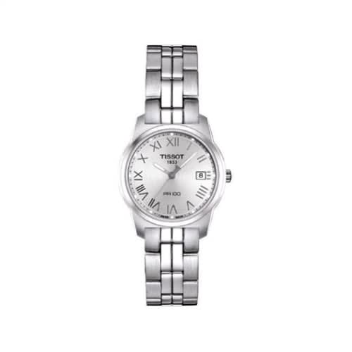 Tissot PR 100 Quartz 24.5 Stainless Steel / Silver / Bracelet