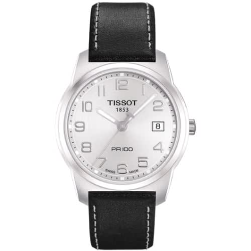 Tissot PR 100 Quartz 38 Stainless Steel / Silver / Strap