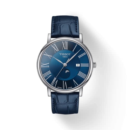 Tissot Carson Premium Gent Moonphase Stainless Steel / Blue