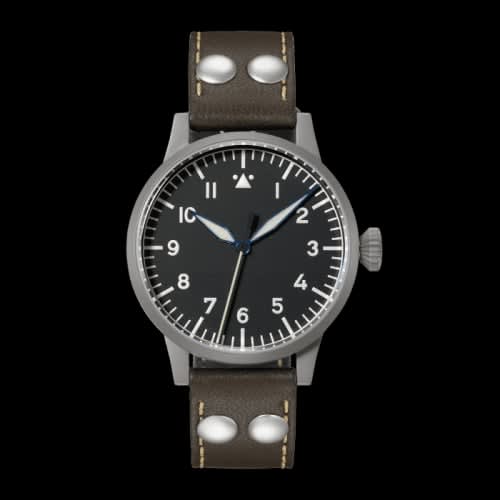 Laco Pilot Watch Original Heidelberg Erbstück Stainless Steel / Black
