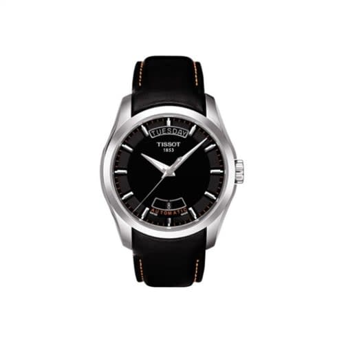 Tissot Couturier Automatic Day-Date Orange / Strap
