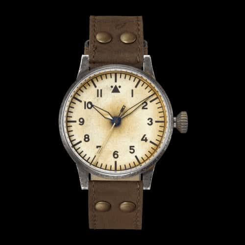 Laco Pilot Watch Original Venedig Erbstück Stainless Steel / Superluminova