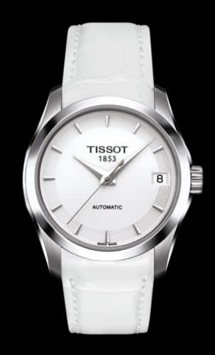 Tissot Couturier Automatic Ladies White