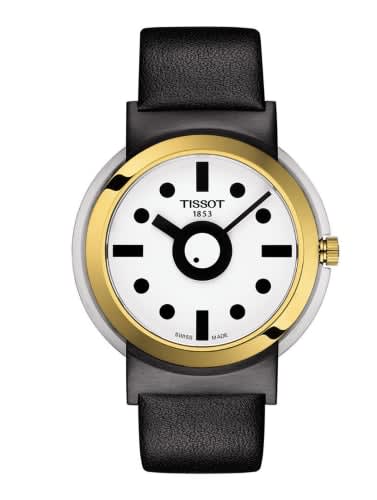 Tissot Heritage Memphis 41 Stainless Steel - Yellow Gold / White