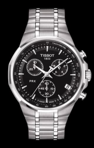 Tissot PRX Chronograph Quartz Stainless Steel / Black