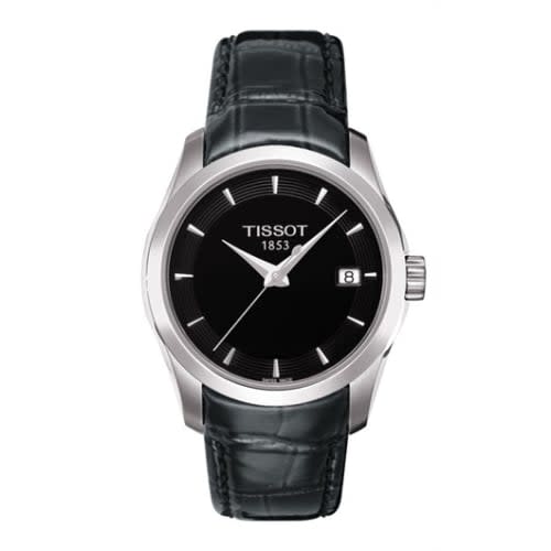 Tissot Couturier Quartz Stainless Steel / Black