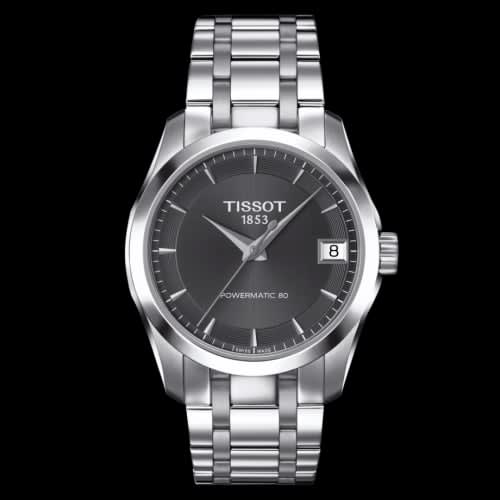 Tissot Couturier Powermatic 80 32 Stainless Steel / Grey / Bracelet
