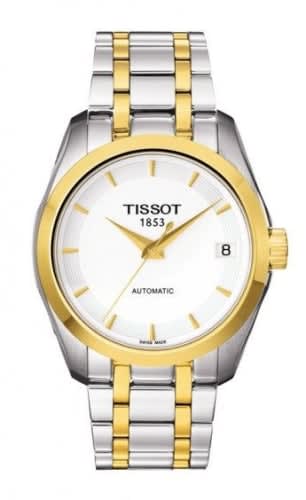Tissot Couturier Automatic Ladies Two Tone