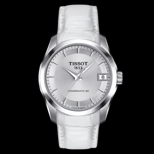 Tissot Couturier Powermatic 80 32 Stainless Steel / Silver / Strap