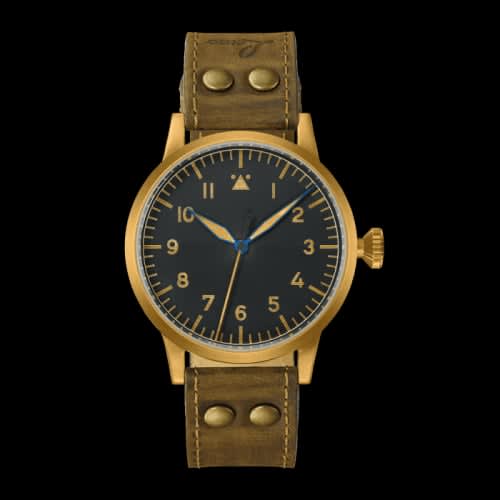 Laco Pilot Watch Original Westerland Bronze / Black