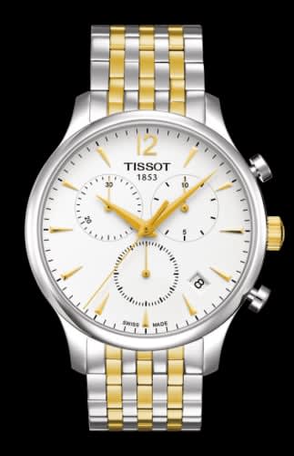 Tissot Tradition Chronograph Bicolor / Silver