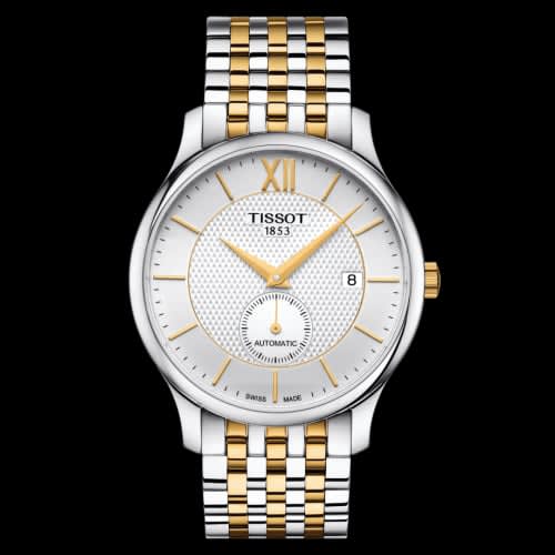 Tissot Tradition Automatic Small Second Bicolor / Silver / Bracelet